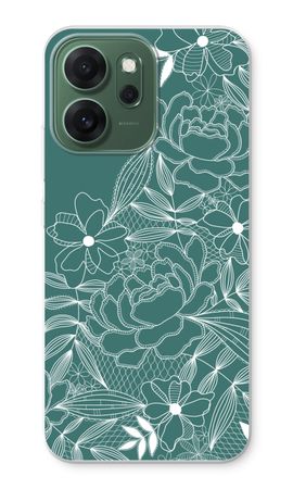 Flowers in lace