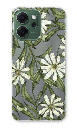 White flower pattern