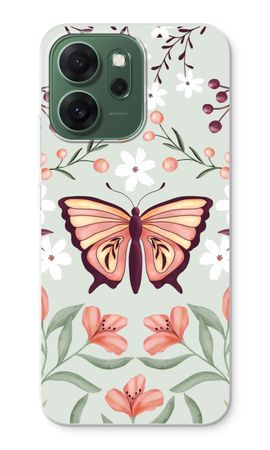 Butterfly in a floral world