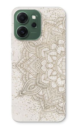 Boho golden mandala
