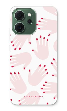 Hands pink