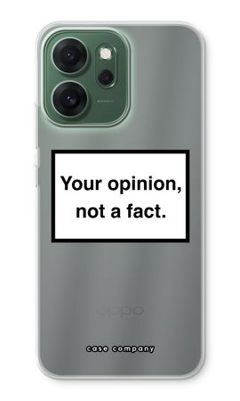 Your opinion