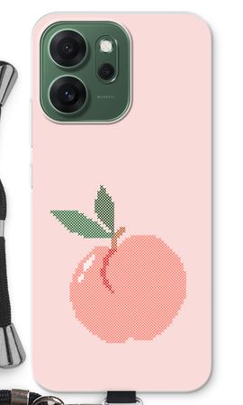 Stitched Peach