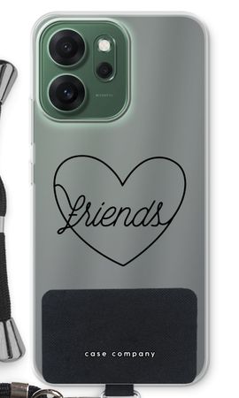 Friends hjärta svart
