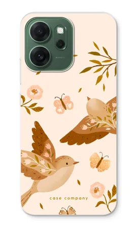 Fluttering Pair, Oppo Reno14 F pehmeä kotelo