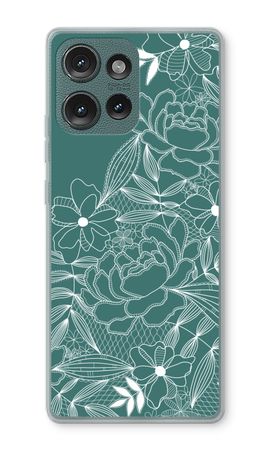 Flowers in lace