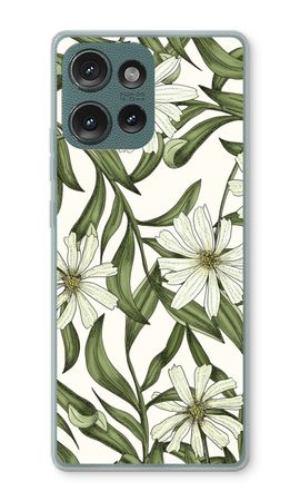 White flower pattern