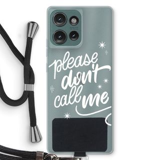 Don't call