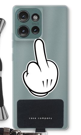 Middle finger white