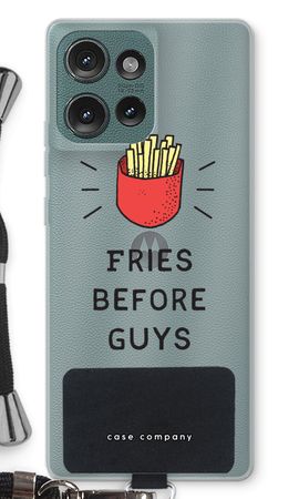 Fries before guys