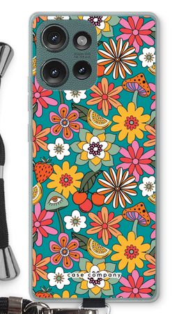 Retro Flowers N°2 - Blue