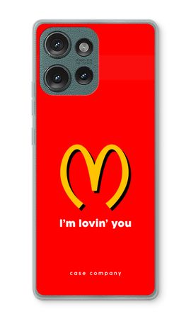 I'm lovin' you