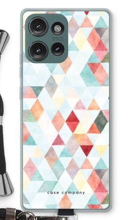 Coloured triangles pastel