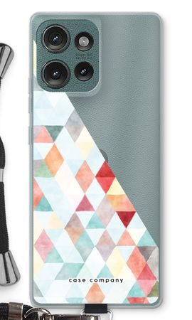 Coloured triangles pastel