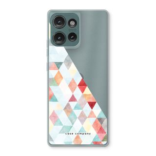 Coloured triangles pastel