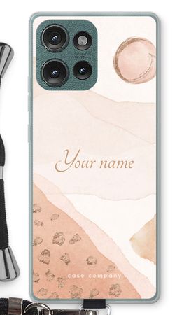 Gold Spots Namecase - Blush