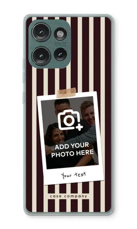 Polaroid - Retro, Motorola Edge 50 mykt deksel