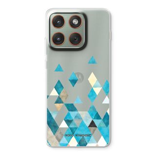 Coloured triangles blue
