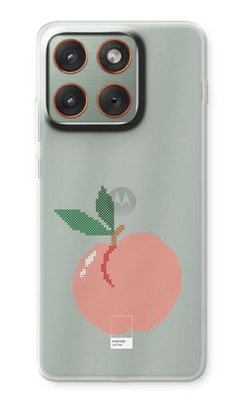 Stitched Peach