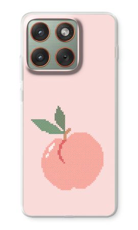 Stitched Peach
