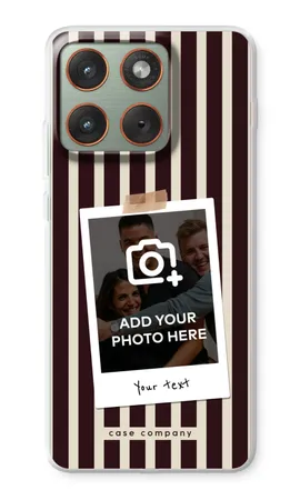 Polaroid - Retro, Motorola Edge 70 soft case