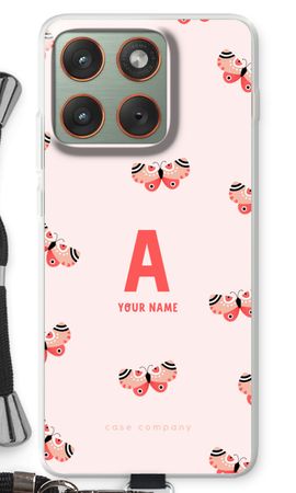 Rosy Butterflies Monogram