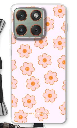 Pink Smiley Flower