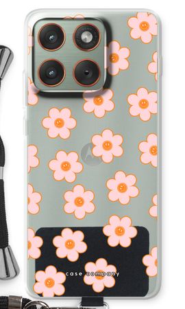 Pink Smiley Flower