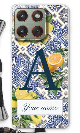 Monogram Blue tiles