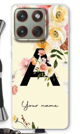 Flirty Flowers Monogram