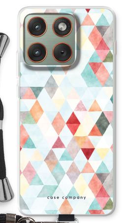 Coloured triangles pastel