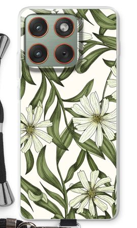White flower pattern