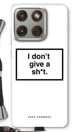 Don't give a shit