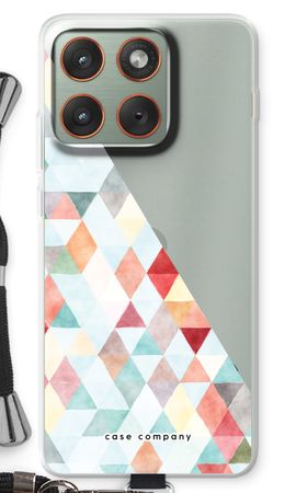 Coloured triangles pastel