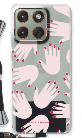 Hands pink
