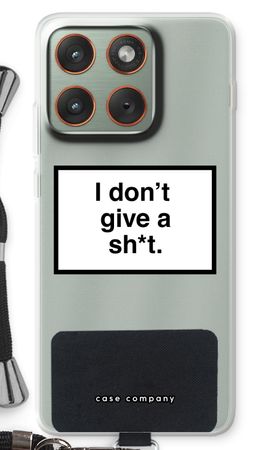 Don't give a shit