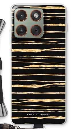 Gold stripes