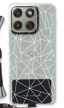 Geometric lines white