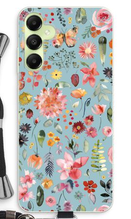 Bunte Pflanzen und Blumen