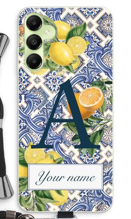 Monogram Blauwe tegels