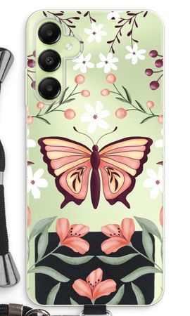 Butterfly in a floral world