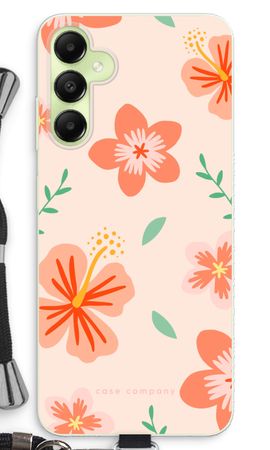 Tropical Pink Flowers