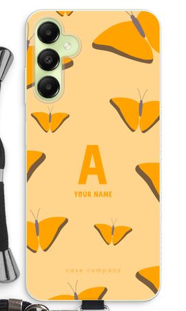 Amber Butterflies Monogram