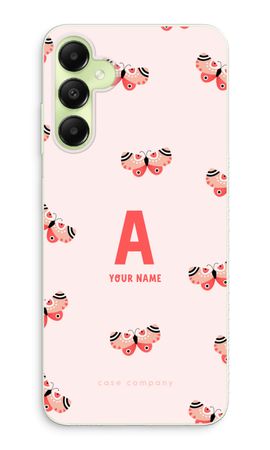 Rosy Butterflies Monogram
