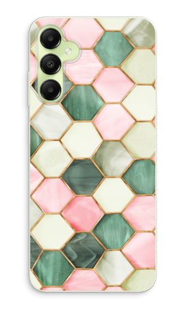 Hexagons in stained glass