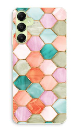 Hexagons in stained glass