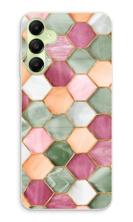 Hexagons in stained glass