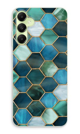 Hexagons in stained glass