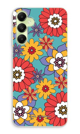 Retro Flowers - Blue