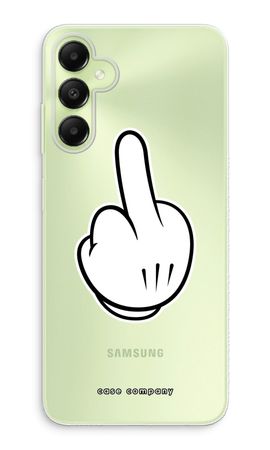 Middle finger white